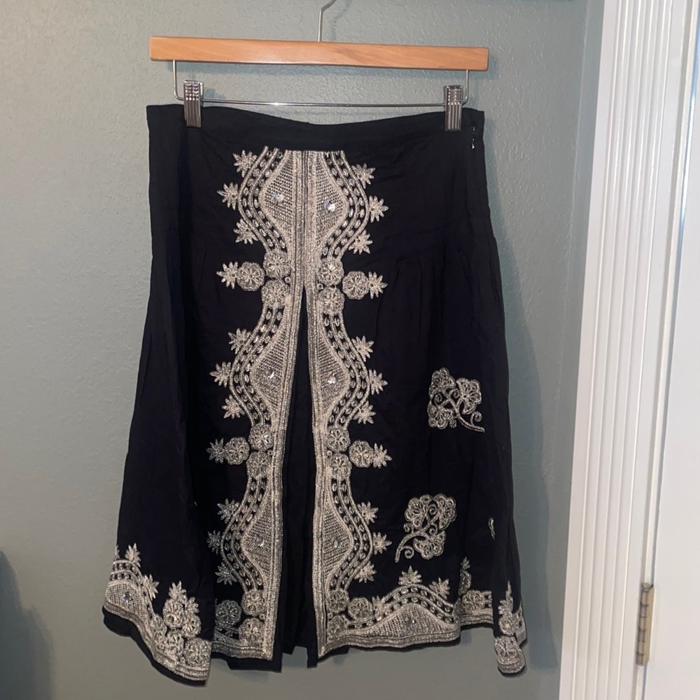 Sweet By Miss Me Women’s Small Black Beaded Skirt